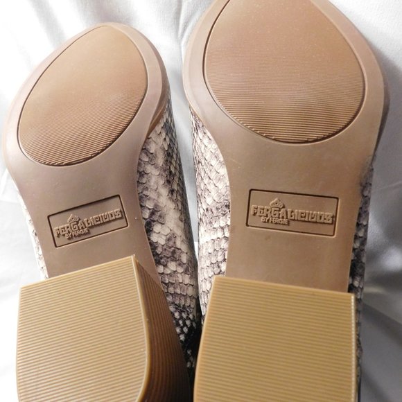 Fergalicious Kelsey Ankle Boot Snake Design - Picture 3 of 6